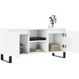 TV ormarić bijeli 104 x 35 x 50 cm od konstruiranog drva | shoptok.hr