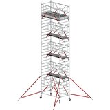 Altrex Pomičen oder RS TOWER 52, širok, lesena ploščad, dolžina 2,45 m, delovna višina 10,20 m | Shoptok.si