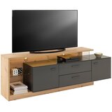 Modern Living Tv-element Morgano, Antracit, Barva Hrasta, Osvetlitev Cene
