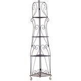  Dekoracija za vrt KUTNI STALAK ZA 4 TEGLE30x40x153cm | shoptok.hr