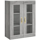 Stenska omarica - Zidna omarica siva sonoma 69,5x34x90 cm iu152, (22062769)