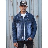 DStreet Kurtka męska jeansowa niebieska | shoptok.hr
