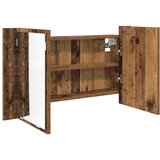  Kupaonski ormar s ogledalom Zidne Staro drvo 80 x 12 x 45 cm | shoptok.hr
