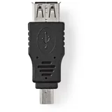 USB 2.0 Adapter USB Mini 5-Pin m - USB A Z Crni