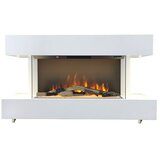 VOLTOMAT HEATING Električni kamin Goeteborg (Bijele boje, 1.500 W, 26,5 x 120 x 60,5 cm) + BAUHAUS jamstvo 5 godina na uređaje na električni ili motorni pogon | shoptok.hr