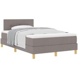  Krevet s opruga kutije Sivo-smeđa 120 x 190 cm tkanina | shoptok.hr
