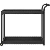 Barska kolica crna 100 x 45 x 83 cm od poliratana | Eponuda.ba