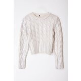 Trendyol Stone Foil Printed Knitwear Sweater | shoptok.hr