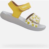 Geox Yellow Girls Sandals Lightfloppy - Girls | Shoptok.si