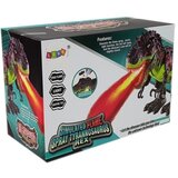 Baterijski dinozaver, ki leži jajca, gori, para, zelena | Shoptok.si