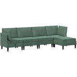  Komplet pohištva za dnevno sobo 5 pcs Morsko zelena Žamet, (5000272722) | Shoptok.si