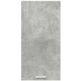 vidaXL Viseča omarica s polico Riga Beton sivo in bela 40 x 31 x 80 cm | Shoptok.si