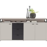 XORA ŠIROKA KOMODA, črna, kašmir | Shoptok.si