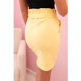 Kesi Włoski Women's high-waisted skirt yellow | Shoptok.si