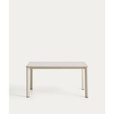 Kave Home Vrtna miza s kamnito mizno ploščo 80x140 cm Anafi – | Shoptok.si