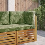  Zunanja blazina za kavč 3 pcs Listnati dizajn Poliester, (5000202477) | Shoptok.si