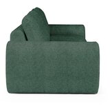 Rodier Zelena sedežna garnitura iz tkanine bouclé 287 cm Mirel – | Shoptok.si