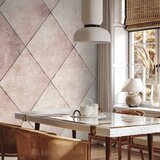  Foto tapeta - Perfect cuts - geometric symmetrical tiled pattern with pattern 150x105 Standard | shoptok.hr