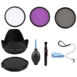 INF 9-paketni komplet filtrov za kamero z uv cpl fld filtrom black 49 mm, (21369650) Cene