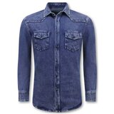 Lf Srajce z dolgimi rokavi 153548169 Modra | Shoptok.si