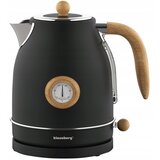 Klausberg KB-7907 retro kuhalo za vodu s termometrom 1,7 L, 2200 W – crno | shoptok.hr