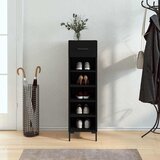 za cipele crni 30 x 35 x 105 cm od konstruiranog drva | shoptok.hr
