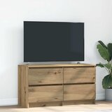 vidaXL TV ormarić boja artisian hrast 100x35x54 cm konstruirano drvo | shoptok.hr