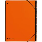Pagna namizna mapa Trend, DIN A4, 12 predelkov, oranžna, (21652089) | Shoptok.si