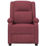  Električni naslanjač vinsko rdeče blago, (20701654) | Shoptok.si