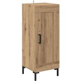 vidaXL Visok predalnik Umetni hrast 34,5 x 34 x 180 cm Konstruiran les | Shoptok.si