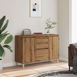 vidaXL Komoda boja hrasta artisan 102x35x70 cm konstruirano drvo Cijene