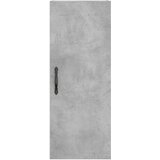  Visoka komoda siva betona 34,5x34x180 cm od konstruiranog drva | shoptok.hr