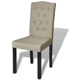  Jedilni stoli 6 kosov kamelje blago | Shoptok.si