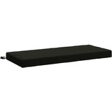  Jastučić za klupu SOEST 100% poliester Crna 120 x 50 x 8 cm | shoptok.hr