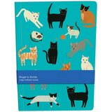 Roger la Borde A4 bilježnica 128 str. Pretty Paws – | shoptok.hr