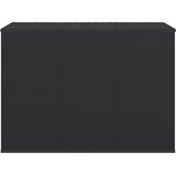  Kutija za vrtne jastuke od PE ratana 145 x 100 x 103 cm crna | shoptok.hr