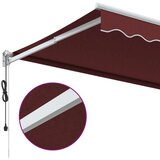Tenda na automatsko uvlačenje bordo 350x250 cm | shoptok.hr