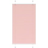 vidaXL Plisirana zavesa roza 80x150 cm širina blaga 79,4 cm poliester, (5000297838) | Shoptok.si