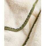 Kave Home Bela/zelena frotirna bombažna brisača 30x50 cm Sedora – | Shoptok.si