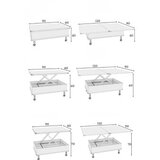 Hanah home sto za dnevnu sobu helsinki antique white | Eponuda.com