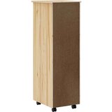  Pokretni ormar s ladicama MOSS Prozirni lak 34 x 39 x 103 cm - Smeđa 34 x 39 x 103 cm | shoptok.hr