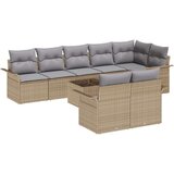  9-dijelni set vrtnog kauča s jastučićima crni poli ratan | shoptok.hr