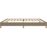  Za krevet smeđesivi 200x200 cm od tkanine | shoptok.hr