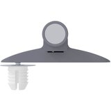  Tihi zatvarač 2 pcs Siva 125 x 47 x 15 mm PP | shoptok.hr