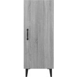  Komoda siva sonoma 34,5x34x90 cm konstruiran les, (20654804) | Shoptok.si