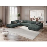 Cosmopolitan Design Tirkizna kutna garnitura (s lijevim kutom/u obliku slova "U") Chicago – | shoptok.hr