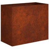  Vrtna saksija 2 kom. Rđa 60 x 30 x 50 cm Otporni čelik - Otporni čelik 60 x 30 x 50 cm 2 | shoptok.hr