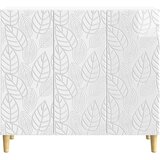  Kreveta Bijela visokog sjaja 89 x 34,5 x 80 cm | shoptok.hr
