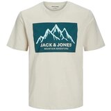Jack & Jones Majice s kratkimi rokavi - Bež Cene