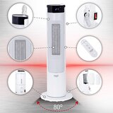 Adler keramični lcd kalorifer 2200W z vlažilcem, stolp, bel AD7730 | Shoptok.si